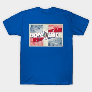 The Dominican Republic vintage style retro souvenir T-Shirt